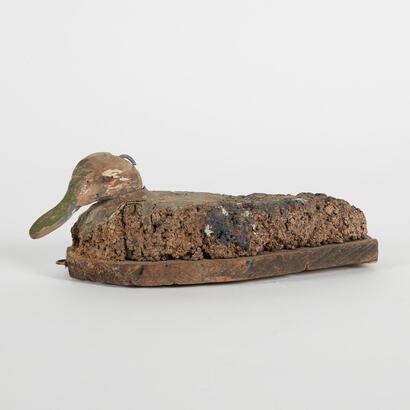 A Retired Vintage Decoy Duck