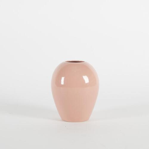 A Rare Temuka Stoneware Potteries Pink Vase