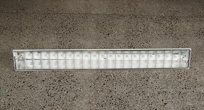 A Louis Poulsen &lsquo;Oslo&rsquo; Overhead Light Beams &ndash; Made in Denmark