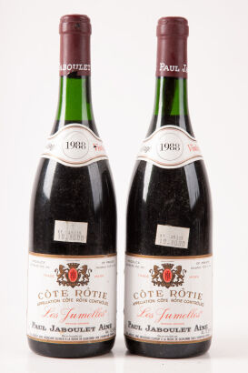 (2) 1988 Jaboulet Les Jumelles Cote Rotie
