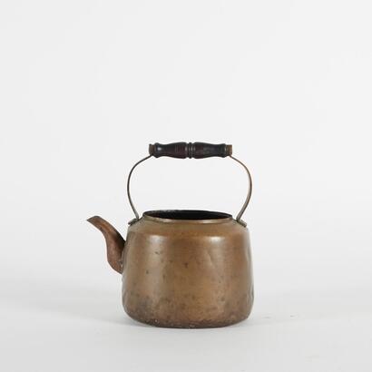 An Antique Copper Kettle