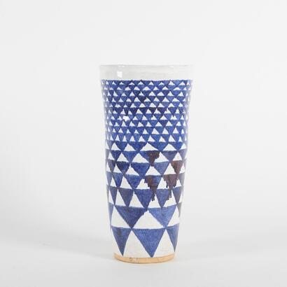 A Max McLennan Geometric Vase