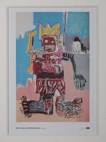 A Jean-Michel Basquait - Untitled 1982 Print