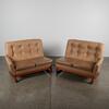 A Retro Two Piece Modular Couch - 2