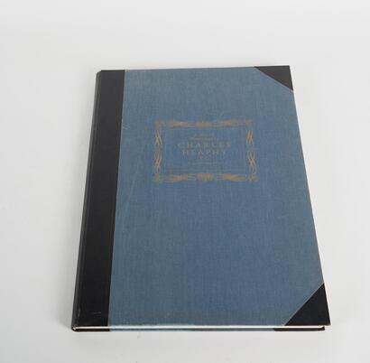 A Folio of Watercolours by Charles Heaphy Coffee Table Book
