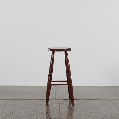 A Single Retro Bar Stool