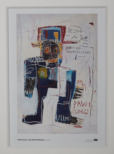 A Jean-Michel Basquait - The Irony Of A Negro Policeman