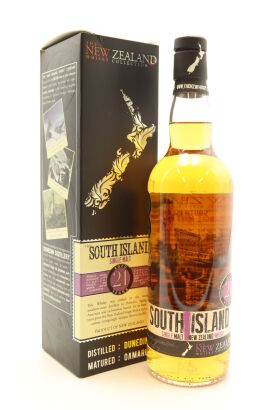 (1) The New Zealand Whisky Collection South Island 21 Year Old Single Malt Whisky, 40% ABV