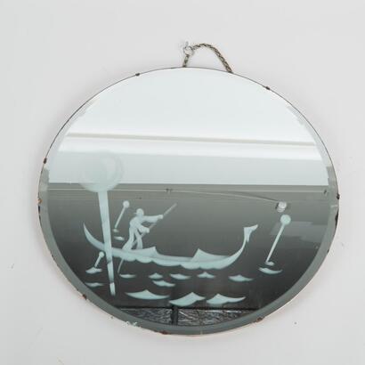 A Retro Etched Mirror