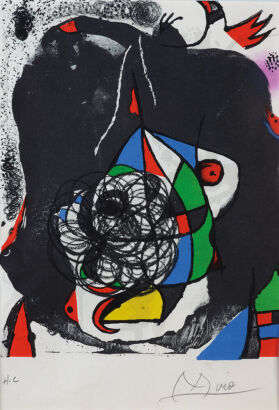 JOAN MIRO Fern Impressions III