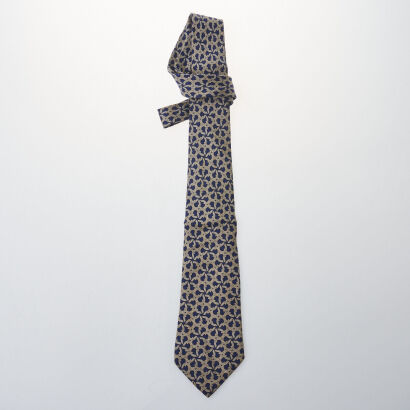 Herm&egrave;s Silk Horseshoe Tie