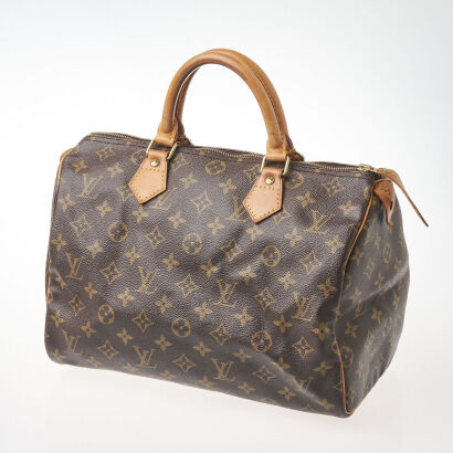 Louis Vuitton Monogram Speedy 30 Bag