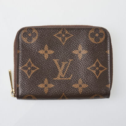 Louis Vuitton Monogram Zippy Compact Wallet