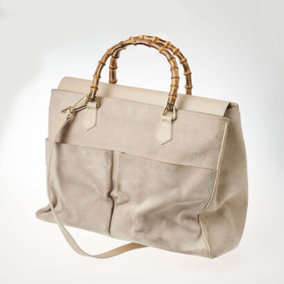 Gucci Vintage Bamboo Handle Bag