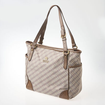 Burberry Blue Label Checker Bag