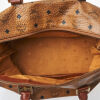 MCM Visetos Cognac Boston Bag - 2