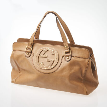 Gucci Tan Blondie Leather Bag