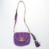 Gucci Purple Leather Snaffle Bit Small Bag - 2