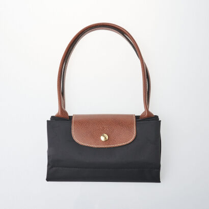 Longchamp Le Pliage Black Tote Bag