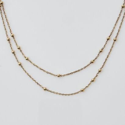 Missoma Double Chain Necklace