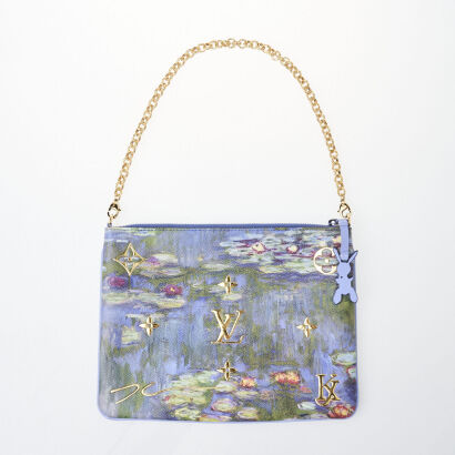 Louis Vuitton x Jeff Koons Masters Collection Monet Clutch