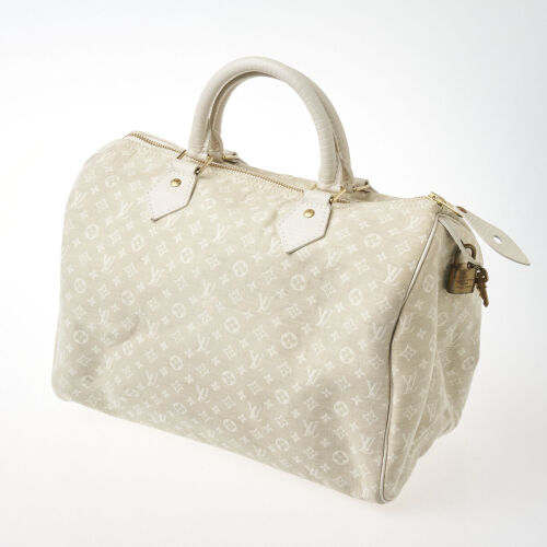 Louis Vuitton Dune Mini Lin Canvas Speedy 30 Bag