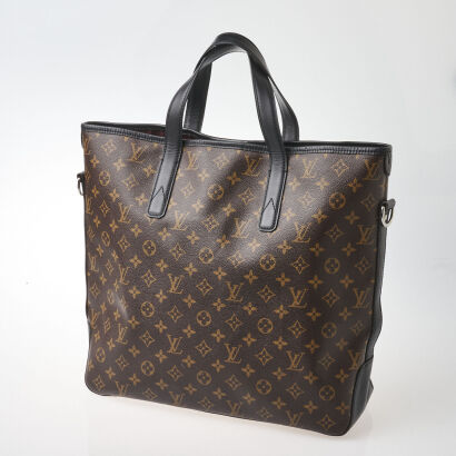 Louis Vuitton Monogram Macassar Davis Tote Bag