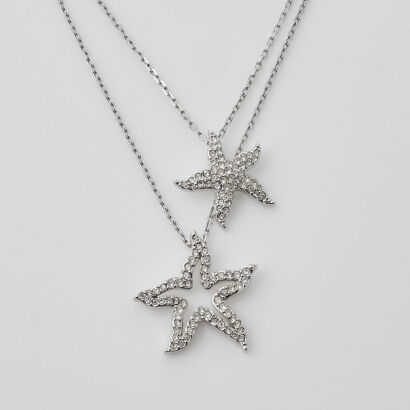 Swarovski Starfish Crystal Necklace