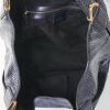 Gucci Shiny Blue Python Stirrup Bag - 2