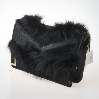 Jimmy Choo Fox Fur Bag
