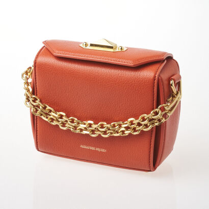Alexander McQueen Box 2way Leather Bag