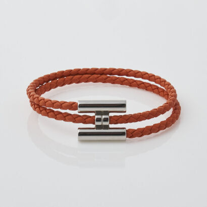 Herm&egrave;s Tournis Tresse Bracelet