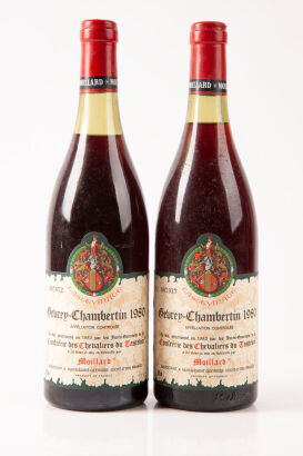 (2) 1980 Moillard Gevrey Chambertin