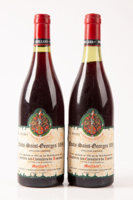 (2) 1981 Moillard Nuits St Georges