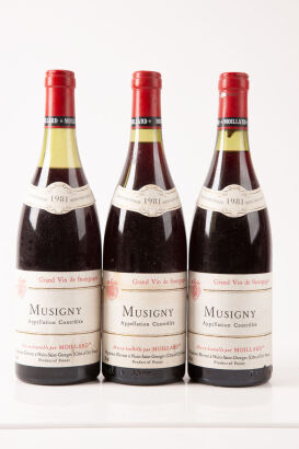 (3) 1981 Moillard Musigny
