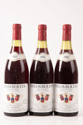 (3) 1982 Pierre Damoy Chambertin Clos de Beze