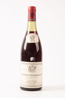 (1) 1978 Louis Jadot Gevrey Chambertin