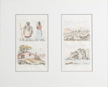 Depictions of Māori Life by Louis Auguste de Sainson