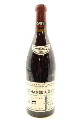 (1) 2000 Domaine de la Romanee-Conti Romanee-Conti Grand Cru, Cote de Nuits [JR19] [WE95] [RP98] (TOL)