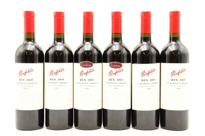 (6) 2003 Penfolds Bin 389 Cabernet Shiraz, South Australia [JO94]