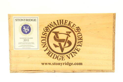 (12) 2011 Stonyridge Vineyard Larose, Waiheke Island (OWC)