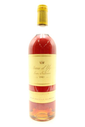 (1) 1983 Chateau d'Yquem, Sauternes [JR17] [RP96] [WS98]