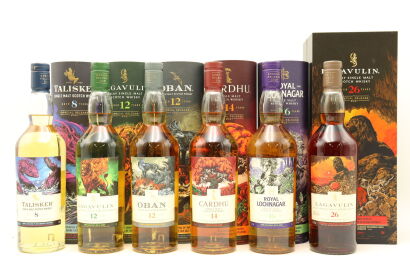 (1) Diageo 2021 Scotch Whisky Special Releases Collection 'Legends Untold', Sold as One Lot