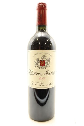 (1) 2003 Chateau Montrose, Saint-Estephe [JR17] [RP98] [WE95] [WS95]