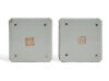 Two Chinese Qian Jiang Colour Porcelain Flat Sided Pots - 2