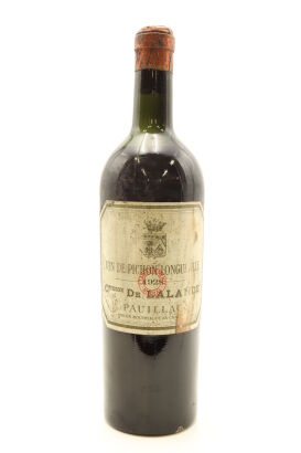 (1) 1928 Chateau Pichon Longueville Comtesse de Lalande, Pauillac [RP97] (TS)