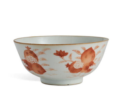 A 19th Century Chinese Iron Red Glazed Bowl