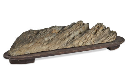 A Chinese Mountain Shaped Stone