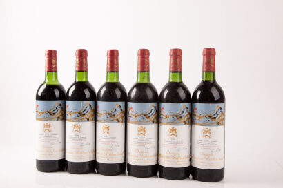 (6) 1981 Chateau Mouton Rothschild, Pauillac