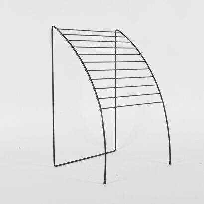 A Wire Magazine Rack